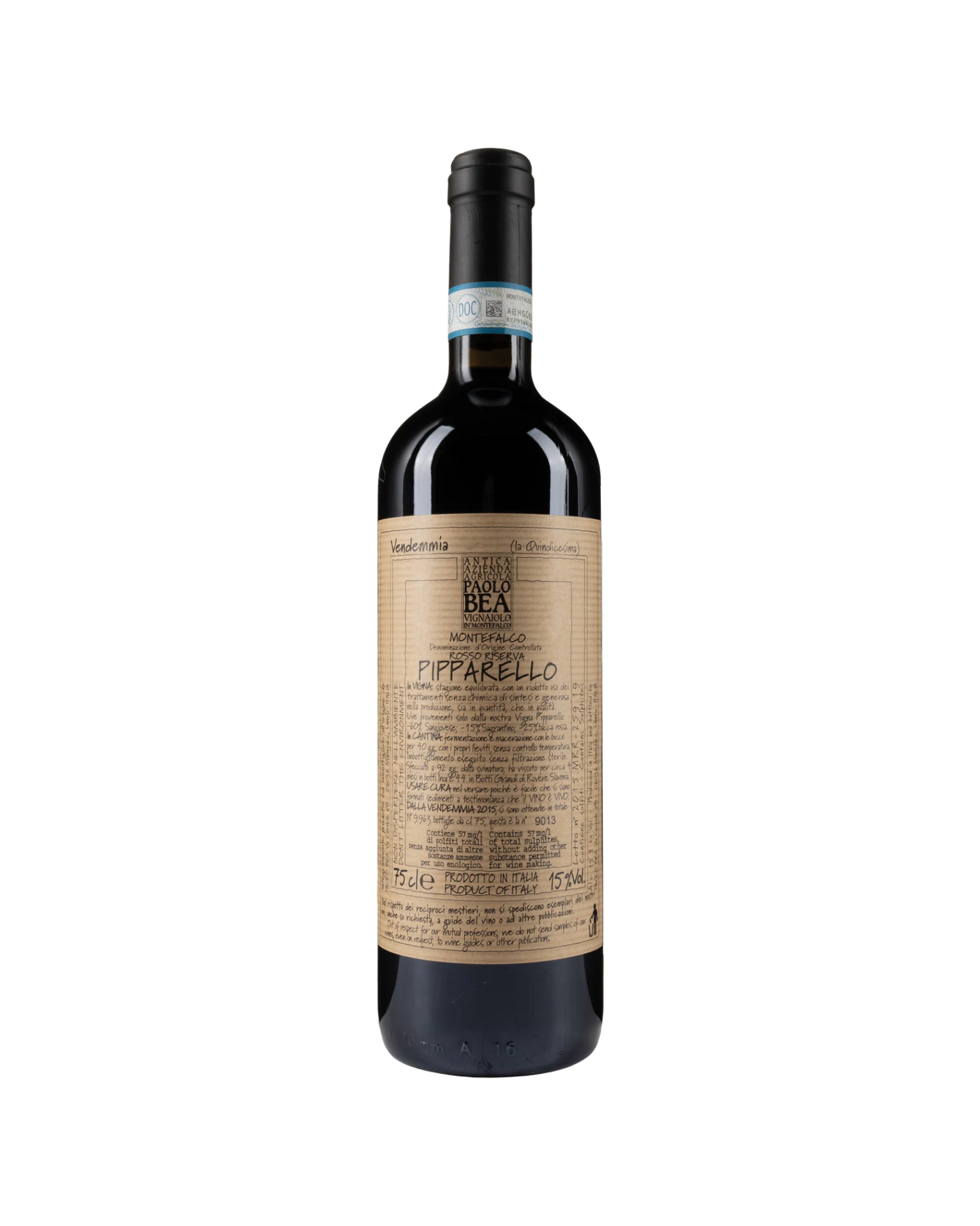 'Pipparello' Montefalco Rosso DOC Riserva 2016