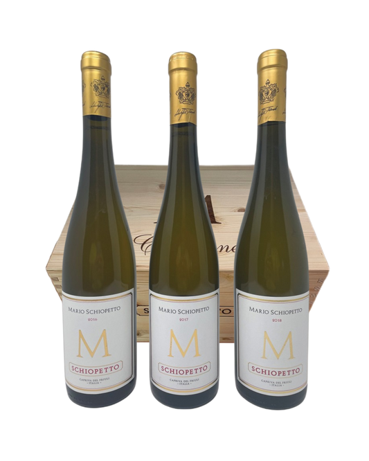‘M-Mario Schiopetto" Friulano DOC Collection 2016-2017-2018