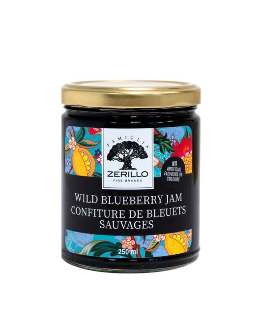 Zerillo Wild Blueberry Jam 250ml